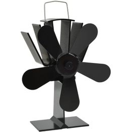 Lämmöllä toimiva hellatuuletin, 5 lapaa, 220x210x90cm