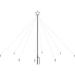 Joulukuusen valot sisä-/ulkokäyttöön, 400 LED-valoa, 2,5 m