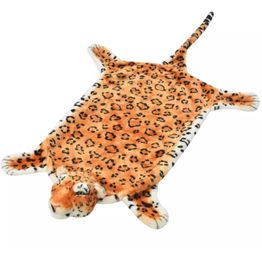 Taljamatto leopardi 139cm plyysi ruskea