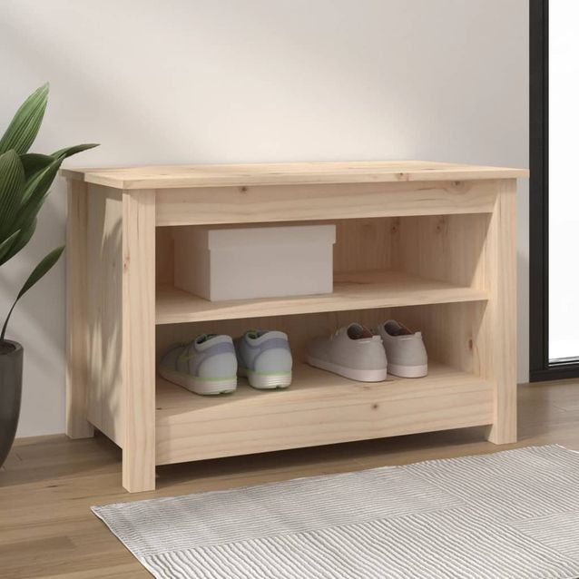 Kenkäpenkki fineprice, 70x38x45,5 cm, täysi mänty