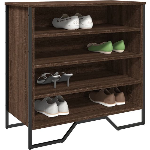 Kenkäkaappi fineprice vidaXL, ruskea tammi, 80x38x78 cm