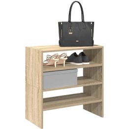 Pinottava kenkäteline FinePRICE, 60 x 30 x 30,5 cm, Sonoma-tammi, 2 kpl