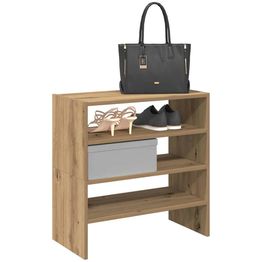 Kenkäteline FinePRICE Artisan Oak, 60 x 30 x 30,5 cm, pinottava, 2 kpl