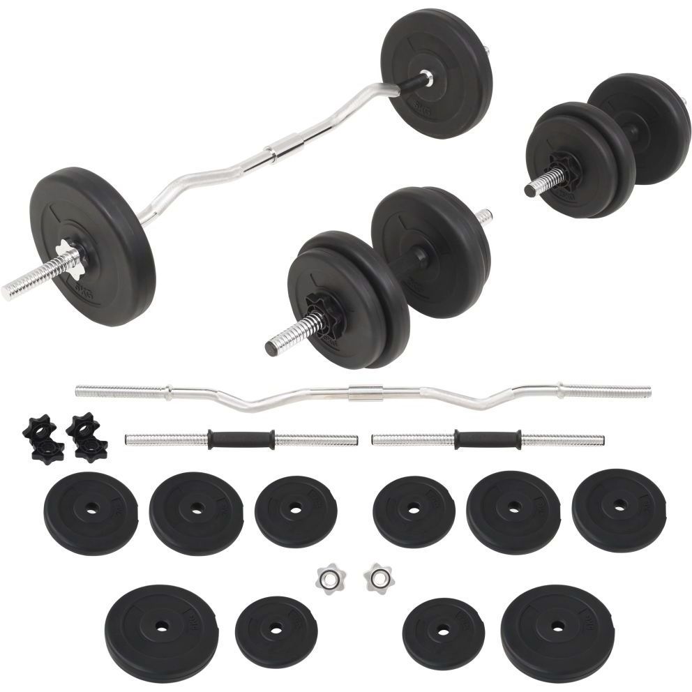 Käsi- ja levypainosarja, 30kg