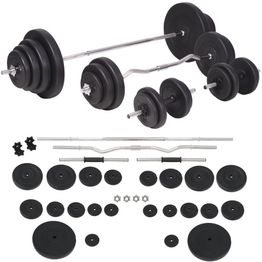 Käsi- ja levypainosarja, 120kg