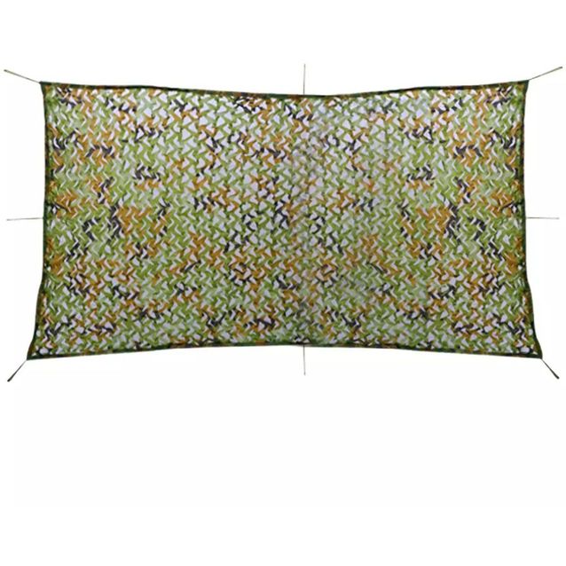 Naamiointiverkko säilytyslaukulla, 4x8m, vihreä