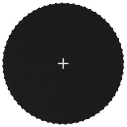 Hyppymatto, musta kangas, 3,66 m pyöreälle trampoliinille