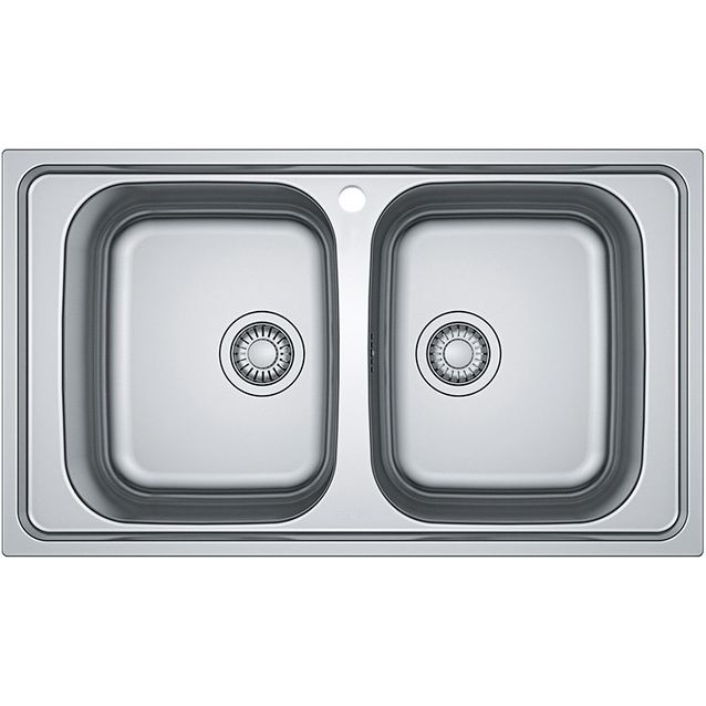 Keittiöallas Franke Spark SKX 620, 2-altainen, 860x500mm, ruostumaton teräs