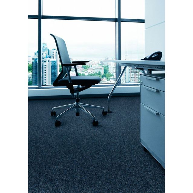 Tekstiililaatta Forbo Tessera Basis Pro Dark Grey, 50x50cm, tummanharmaa