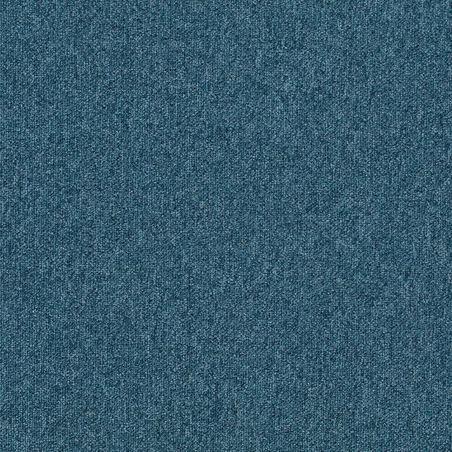 Tekstiililaatta Forbo Tessera Basis Pro Mid Blue, 50x50cm, sininen