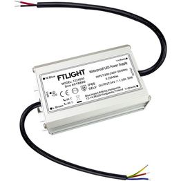 LED-vakiojännitelähde FTLIGHT 24V IP65 30W