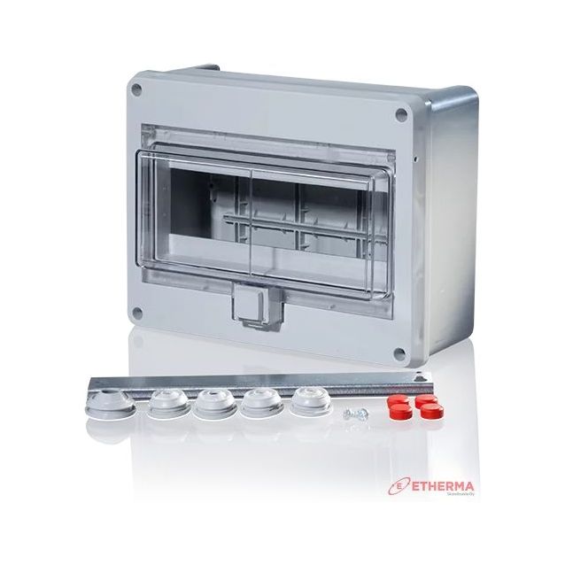 Pintakotelo F-Tronic, 10 MOD, IP55