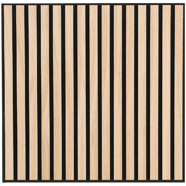 Akustiikkalevy Fog&Venø By Venø, 20x600x600mm, mdf, tammi, musta huopa, 2kpl