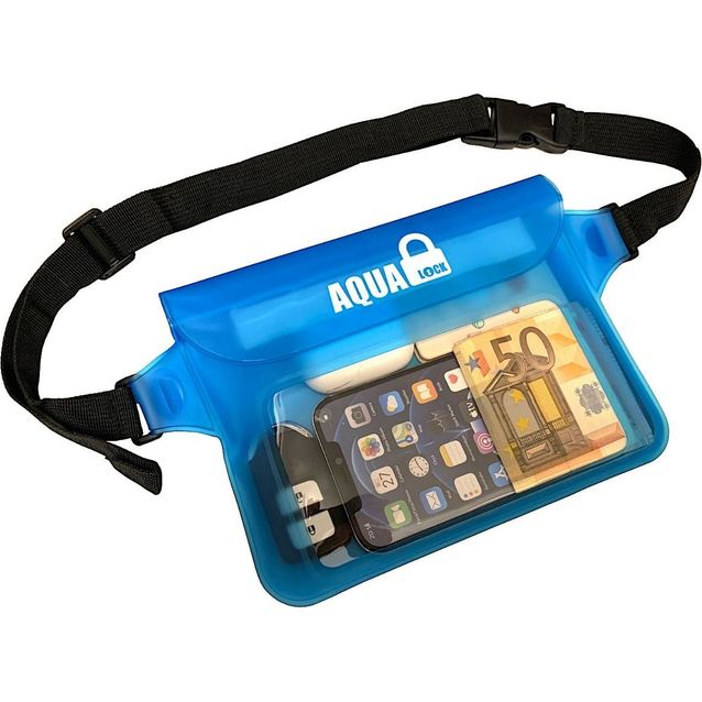 Vesitiivis vyölaukku Aqualock sininen