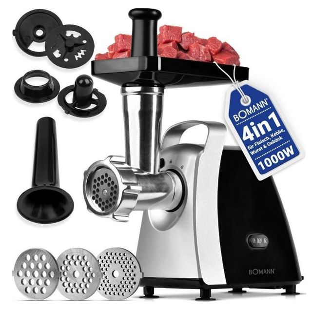 Lihamylly Bomann FW6067HCB, 1000W