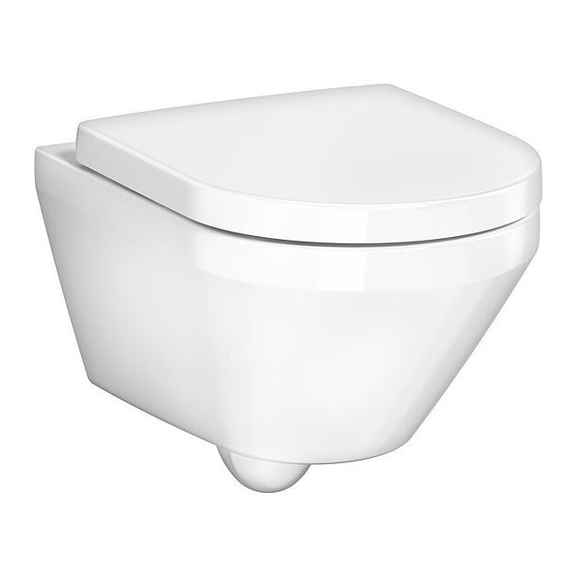 WC-istuin Gustavsberg Graphic E930 HygienicTwist, seinämalli, valkoinen
