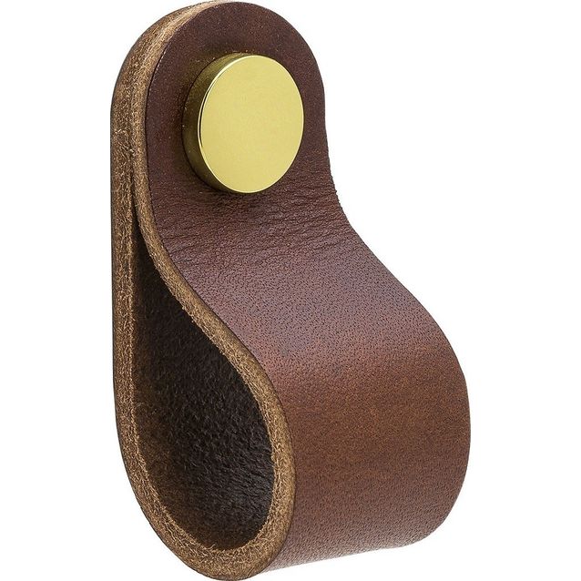 Nuppivedin Gustavsberg K3, 25 mm, ruskea/messinki