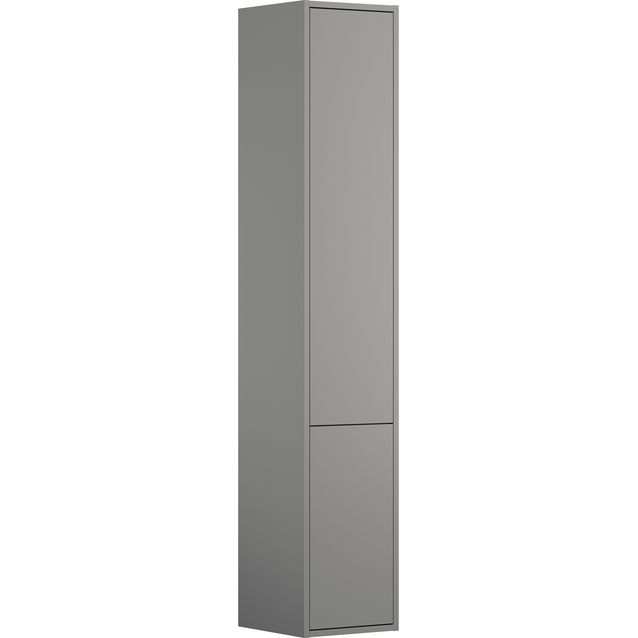 Korkea kaappi Gustavsberg Artic, 1650x300 mm, tuhkanharmaa