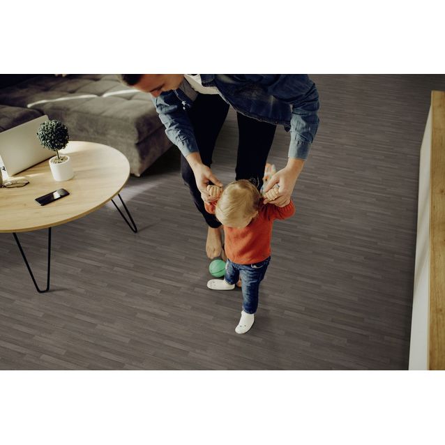 Vinyylimatto Gerflor Texline Nature Lodge Wenge, leveys 4m