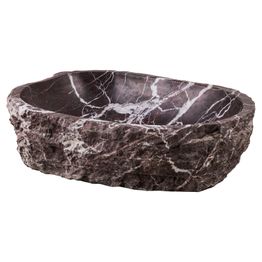 Pesuallas GemLook GL247, marmori, tasolle asennettava, ei hananreikää, 450x350x140 mm