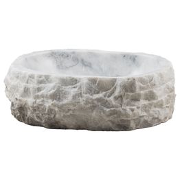 Pesuallas GemLook GL369, marmori, tasolle asennettava, ei hananreikää, 450x350x140 mm