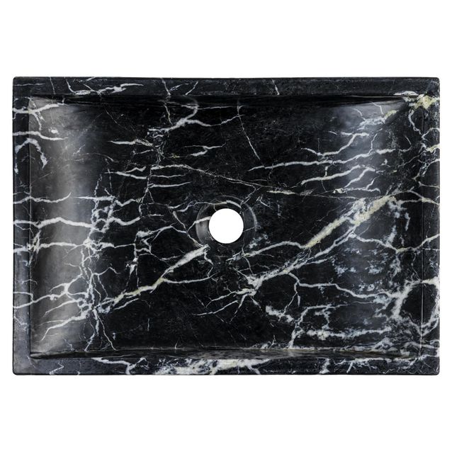 Pesuallas GemLook GL423, marmori, tasolle asennettava, ei hananreikää, 500x350x120 mm