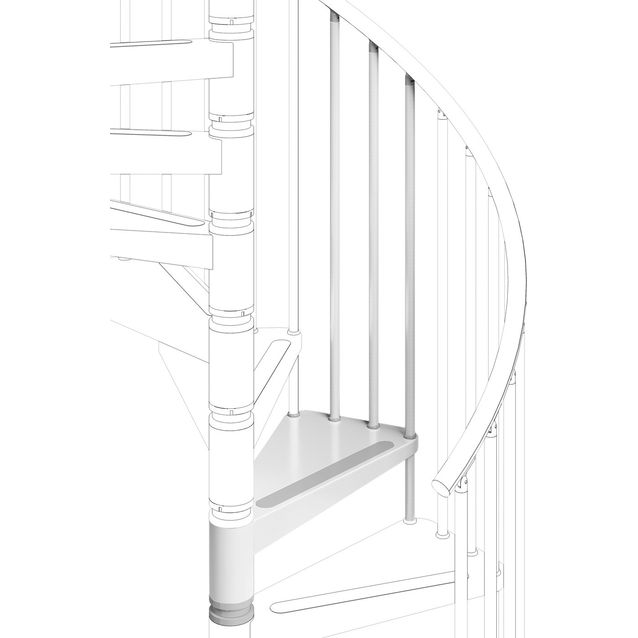 Lisäaskelma Rintal Gamia Metal -portaisiin, eri vaihtoehtoja