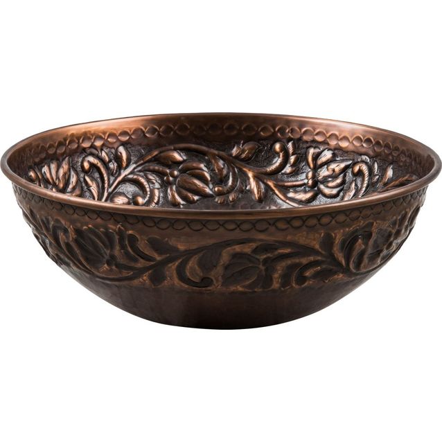 Malja-allas GemLook GL 392 kuparia tasolle asennettava ei hananreikää 38 X 38 X 12 cm