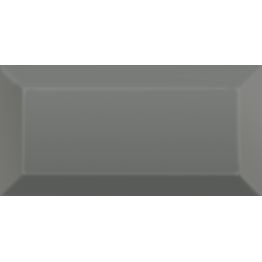 Seinälaatta GoldenTile Metrotiles 10x20 cm tummanharmaa