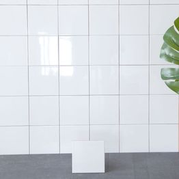 Seinälaatta Arredo Polar 15x15cm, kiiltävä, valkoinen