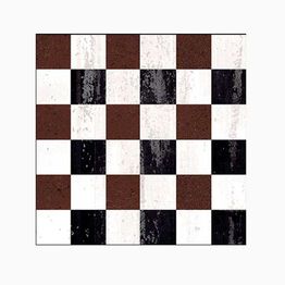 Mosaiikkilaatta Fioranese Cementine 5, 20x20cm, matta, ruskea