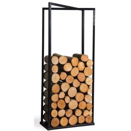 Polttopuuteline Gop CookKing Luis, 120x40x20cm, teräs, musta