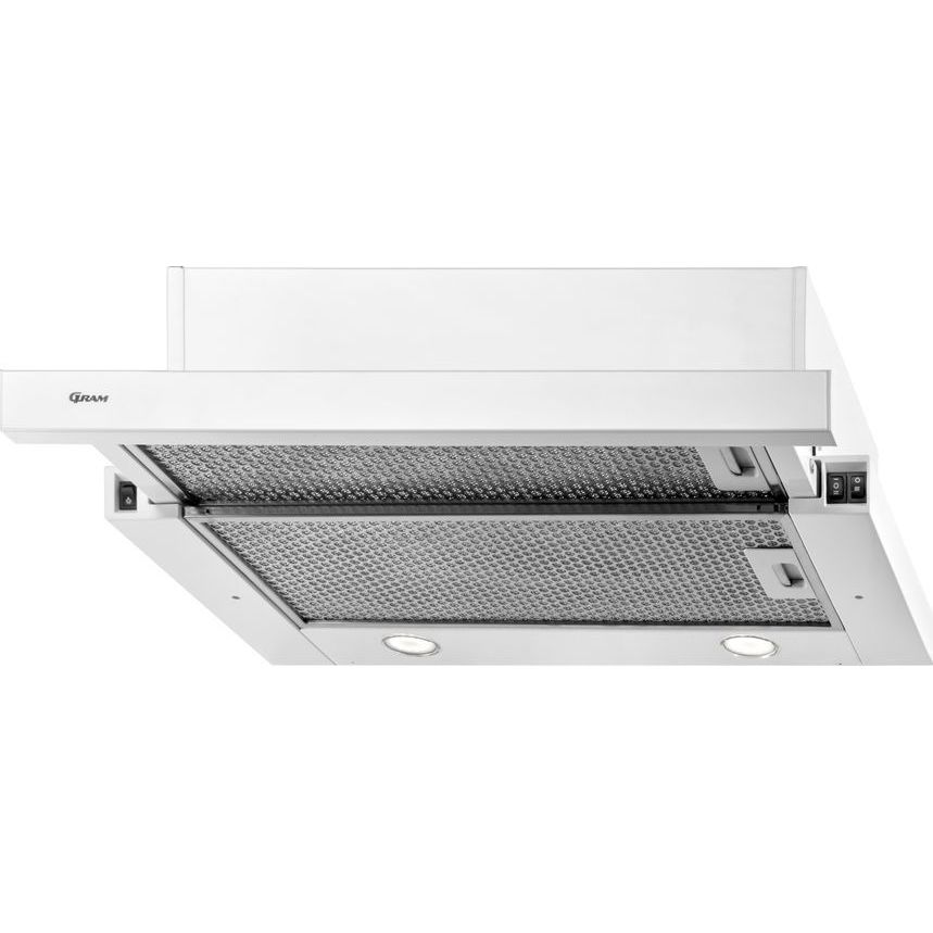 Liesituuletin Gram EFU 604-90 60cm valkoinen