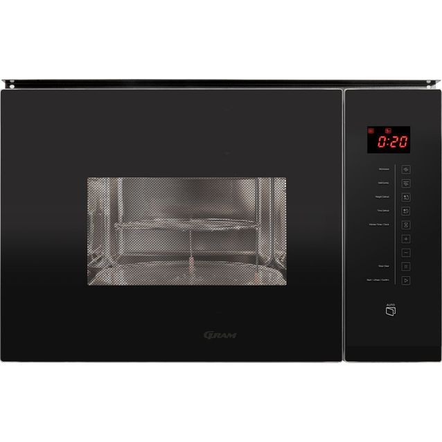 Mikroaaltouuni Gram IM 20614-90 B 60cm integroitava musta