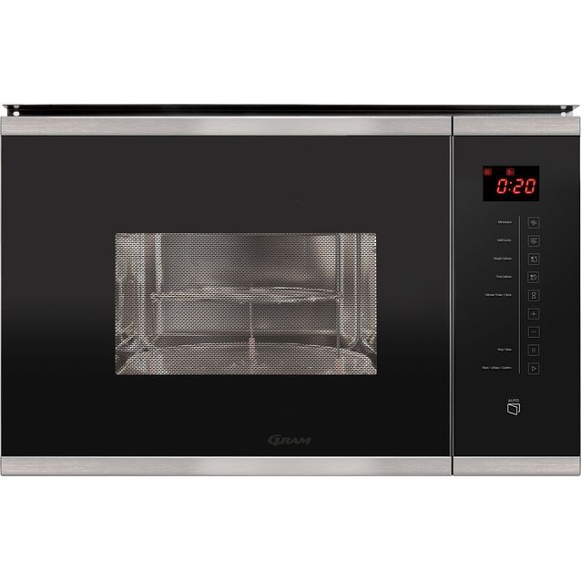Mikroaaltouuni Gram X-Type IM 20614-90 X 60cm integroitava teräs