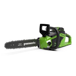 Akkumoottorisaha Greenworks GD40CS15, 35cm, 40V, 4Ah akulla