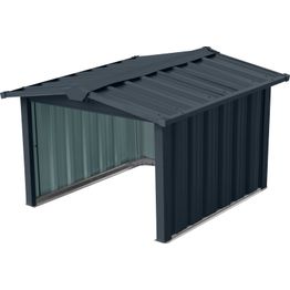 Robottiruohonleikkurin katos Green Land M harjakatolla