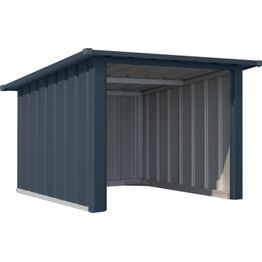 Robottiruohonleikkurin katos Green Land L viistokatolla