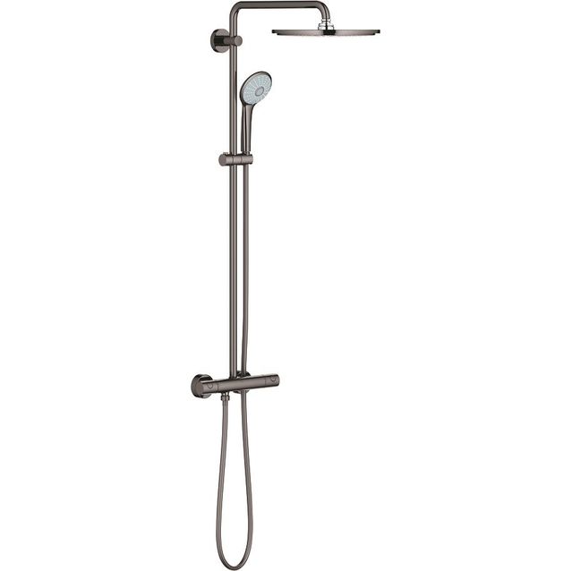 Sadesuihkusetti Grohe Euphoria System 310, termostaattihanalla, hard graphite