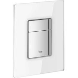 Huuhtelupainike Grohe Skate Cosmopolitan Glass valkoinen/kromi