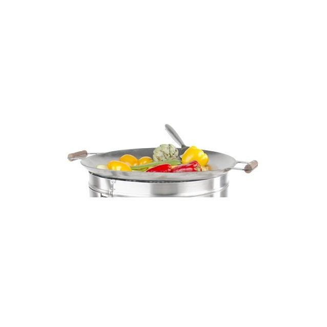 Wokkipannu telineellä GrillSymbol PRO-580-malleihin Ø 54 cm