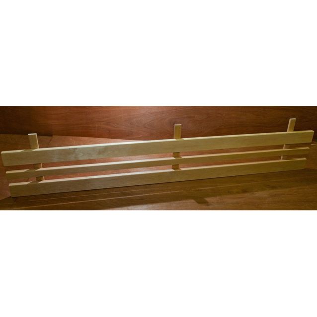 Lauteiden selkänoja Jokiwood, leppä, 300x2050mm