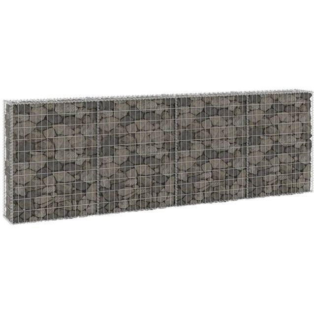 Gabion kivikori kansilla galvanoitu teräs 300x30x100 cm