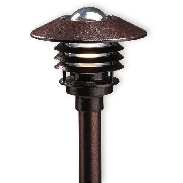 Pylväsvalaisin Averia AVG01AP IP44 75W E27 antiikkipronssi