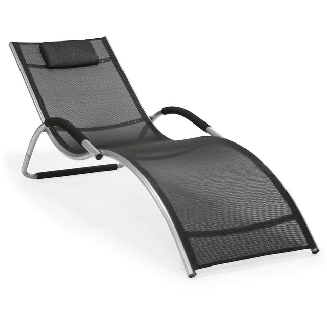 Aurinkotuoli Home4you Brigo, musta