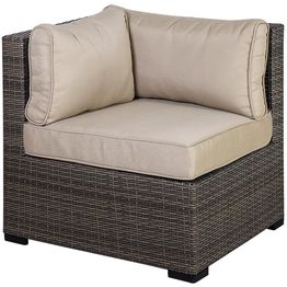 Sohvan kulmamoduuli Home4you Sevilla, tummanruskea