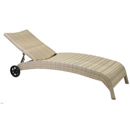 Aurinkotuoli Home4you Wicker beige