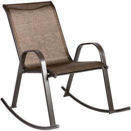 Keinutuoli Home4you Dublin, ruskea