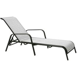 Aurinkotuoli Home4you Dublin, harmaa/ruskea