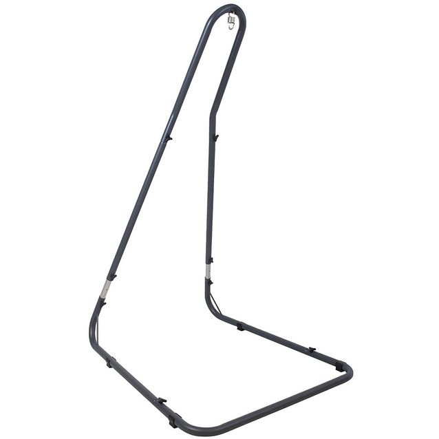 Riipputuolin jalusta Home4you, tummanharmaa